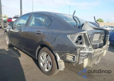 2013 Honda Civic Lx from USA, damaged, VIN 2HGFB2F5XDH582971